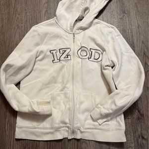 Women's zip up hoodie! Size large! Izod brand!